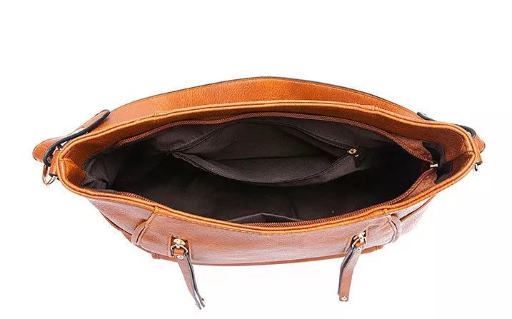 Georgia™ | Elegante Bolso Vintage De Piel