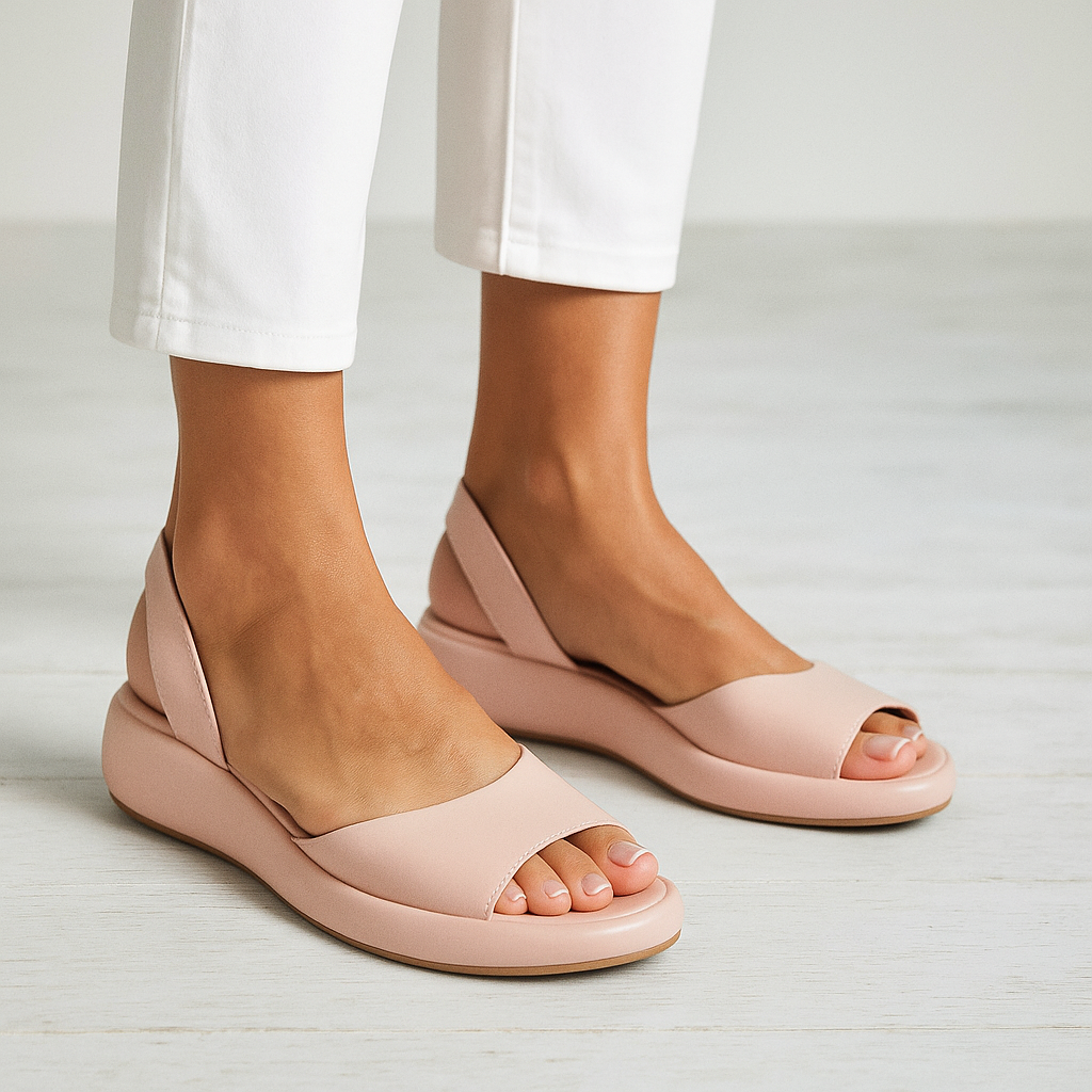 Sara | Sandalias antideslizantes con punta abierta: estabilidad elegante y máxima comodidad