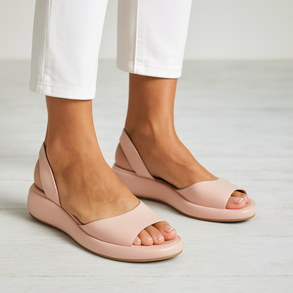 Sara | Sandalias antideslizantes con punta abierta: estabilidad elegante y máxima comodidad