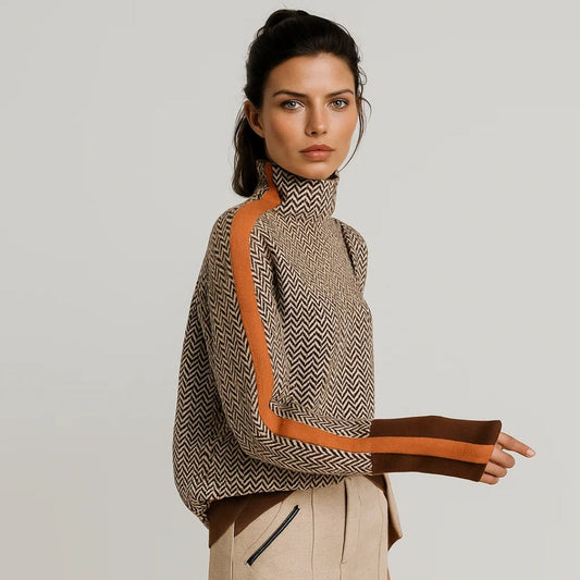 Martina | Jersey de cuello alto