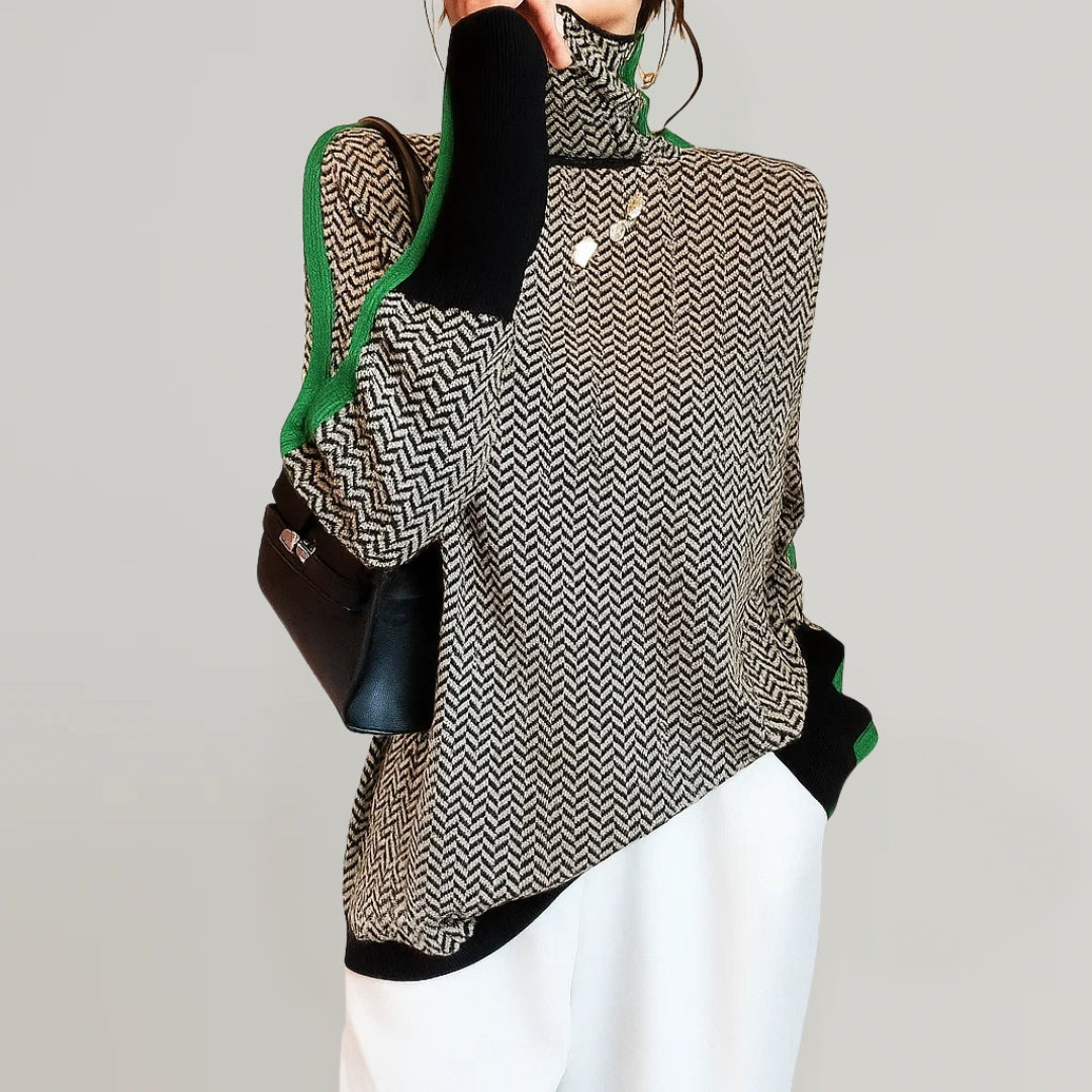 Martina | Jersey de cuello alto