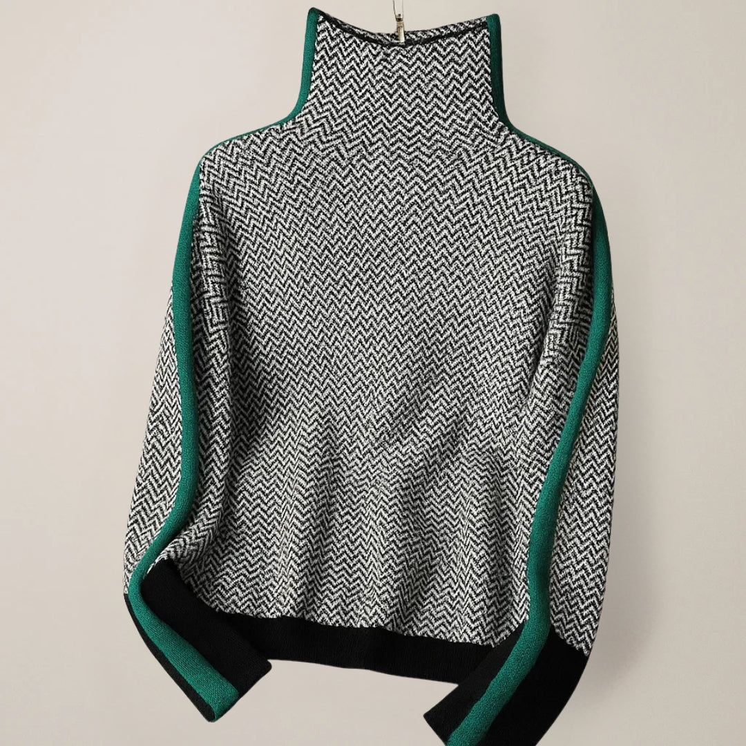 Martina | Jersey de cuello alto