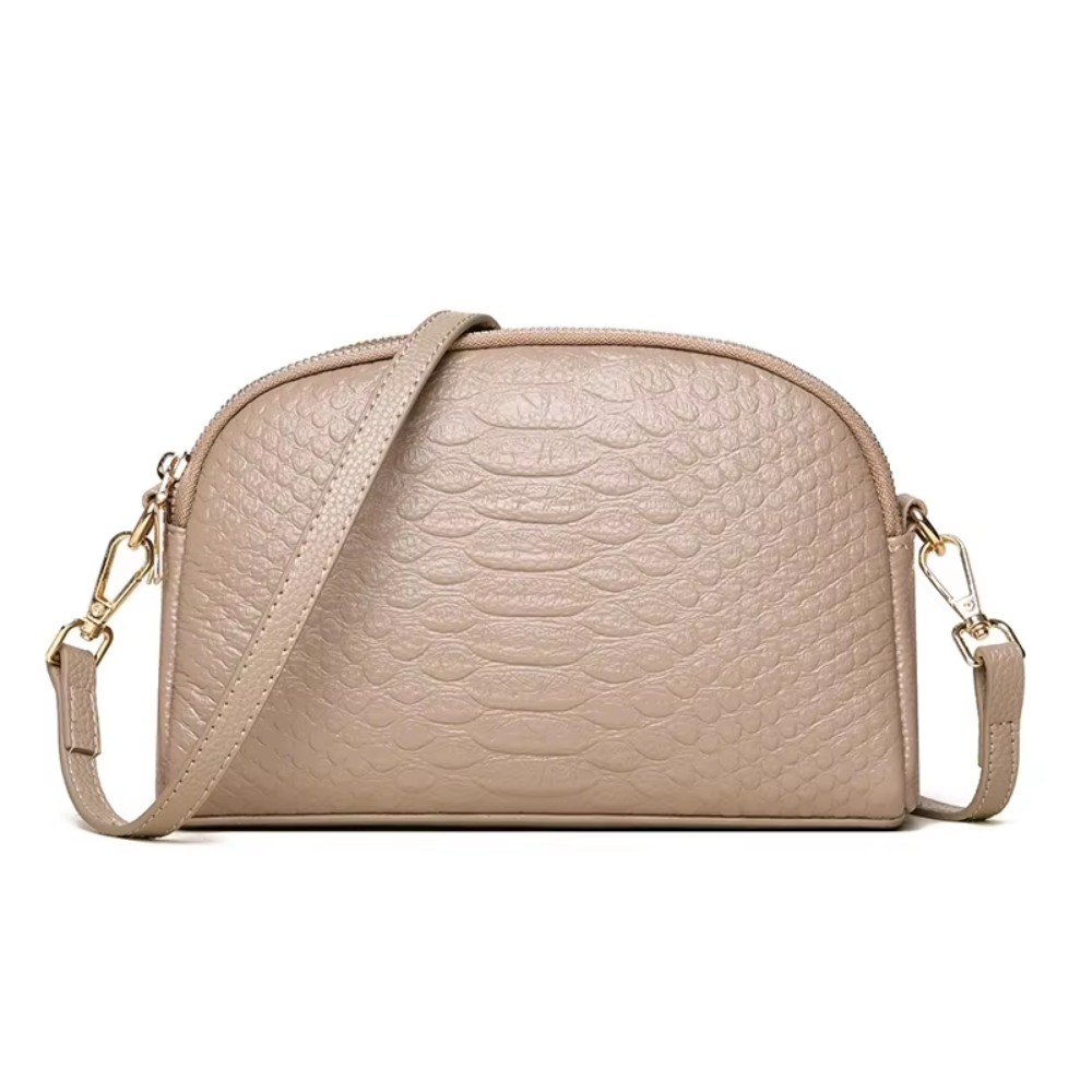 Isabella™ | Mini Bolso de Cuero Vegano con Textura Cocodrilo