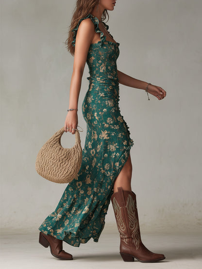 Samantha | Vestido Maxi Boho Ligero