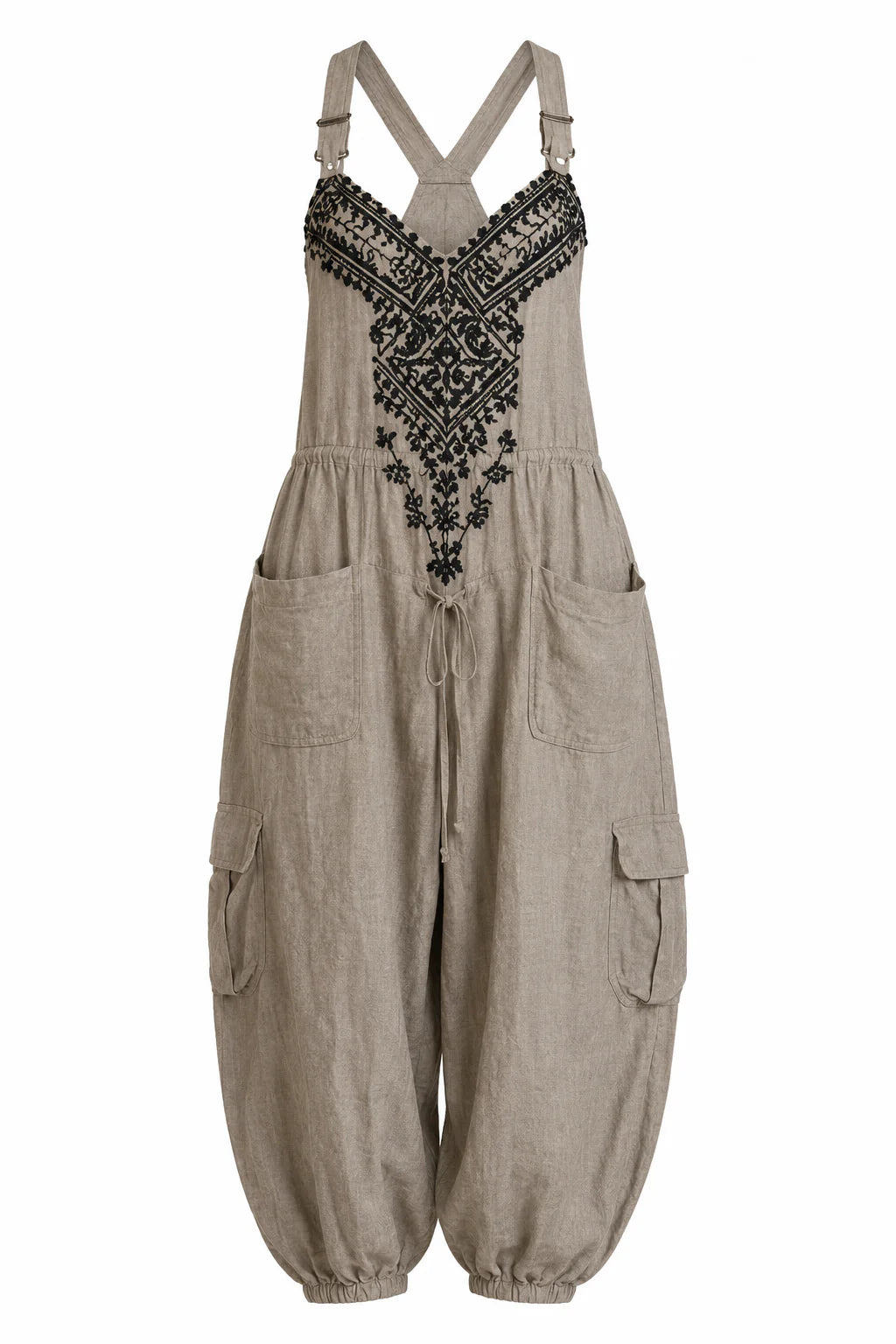 María | Mono bohemio bordado