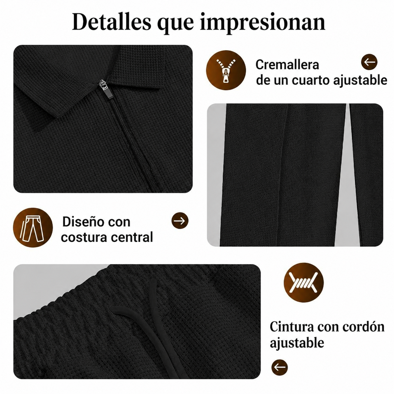 Conjunto para hombre, cómodo y elegante