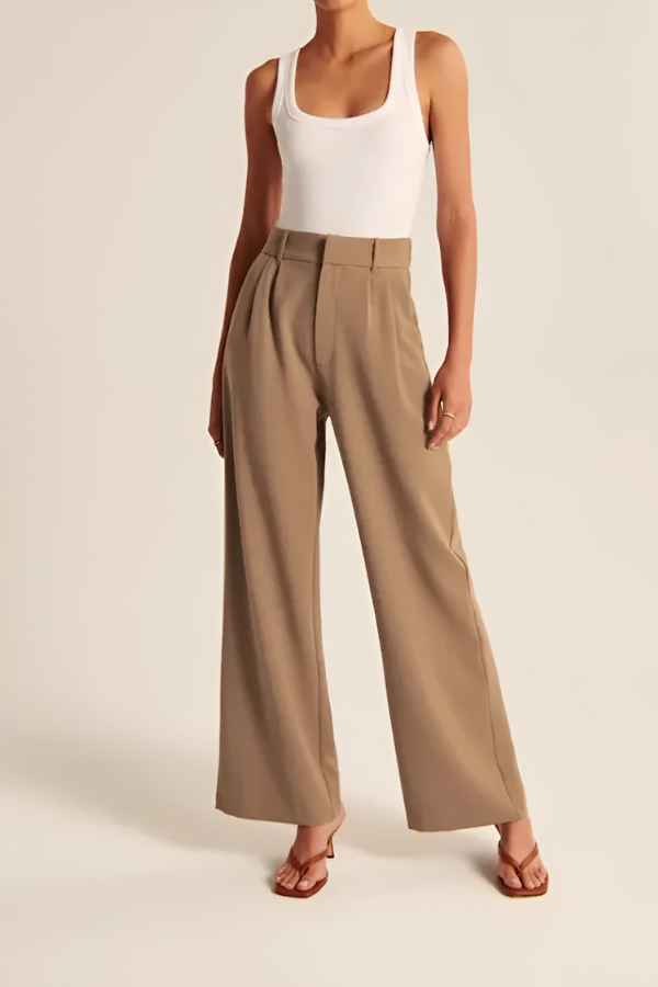 Lucia | Pantalones de traje de pierna ancha