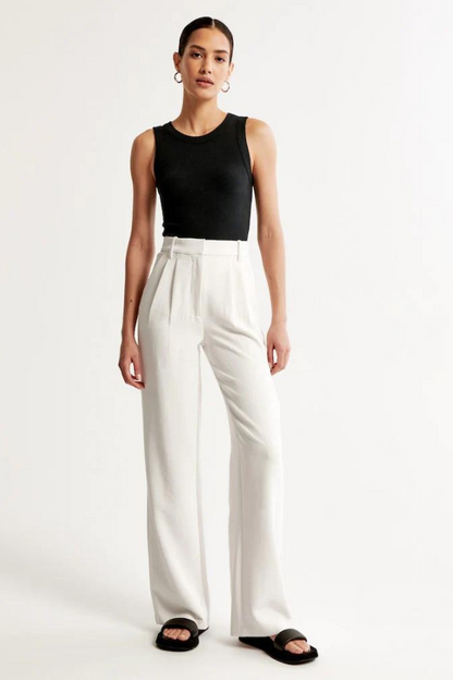 Lucia | Pantalones de traje de pierna ancha
