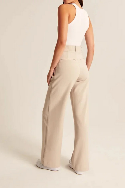 Lucia | Pantalones de traje de pierna ancha