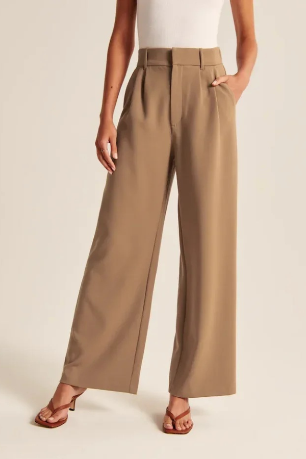 Lucia | Pantalones de traje de pierna ancha