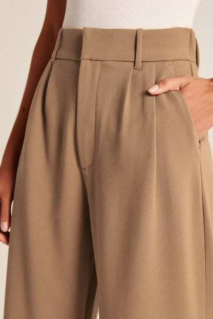 Lucia | Pantalones de traje de pierna ancha