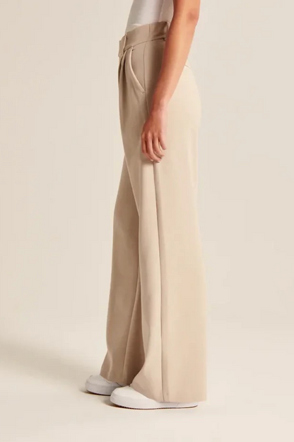 Lucia | Pantalones de traje de pierna ancha