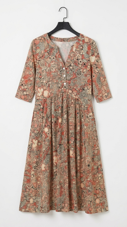 OLIVIA | VESTIDO ELEGANTE CON ESCOTE EN V