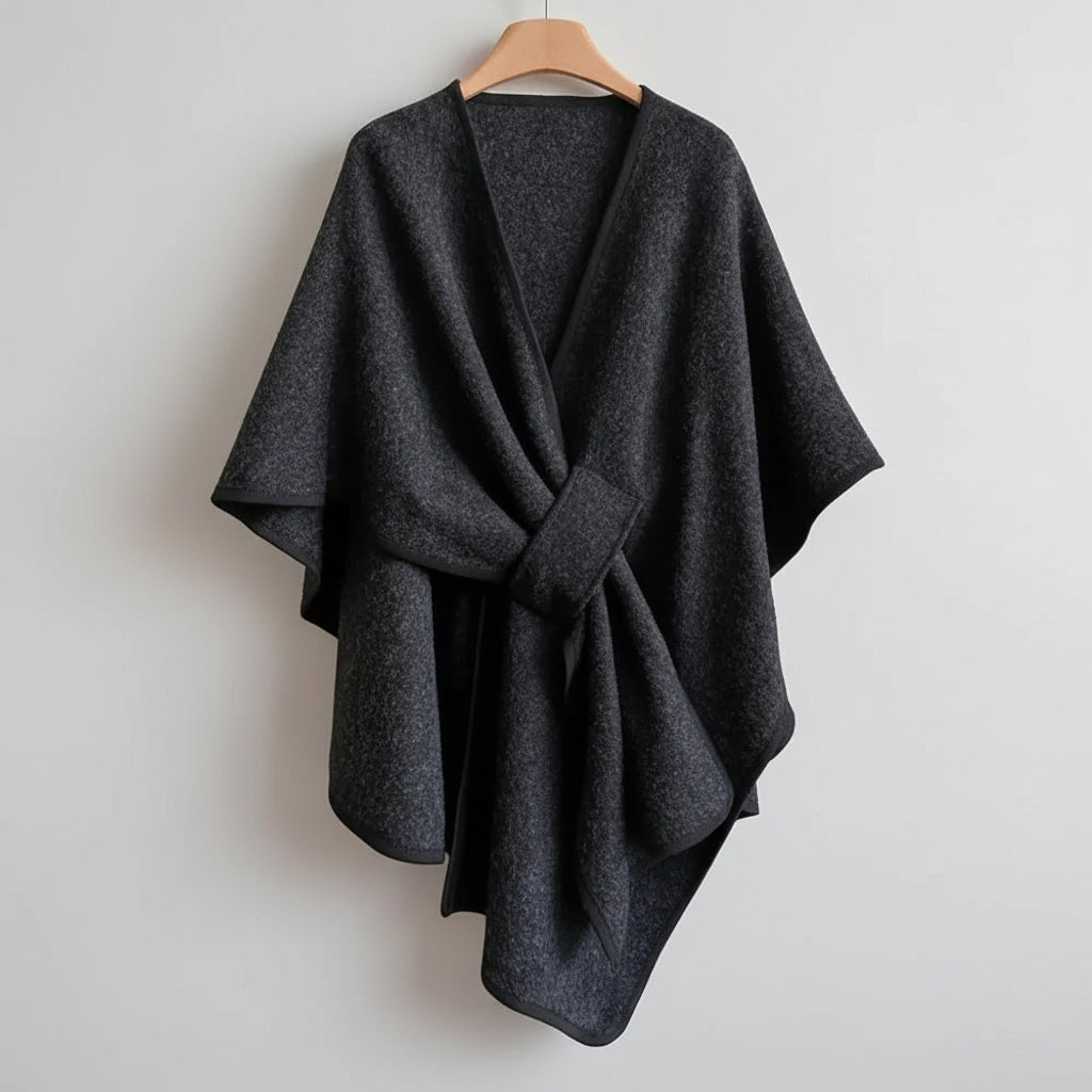 Poncho de Bufanda Larga