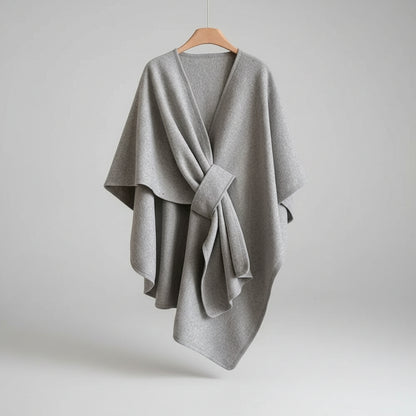Poncho de Bufanda Larga