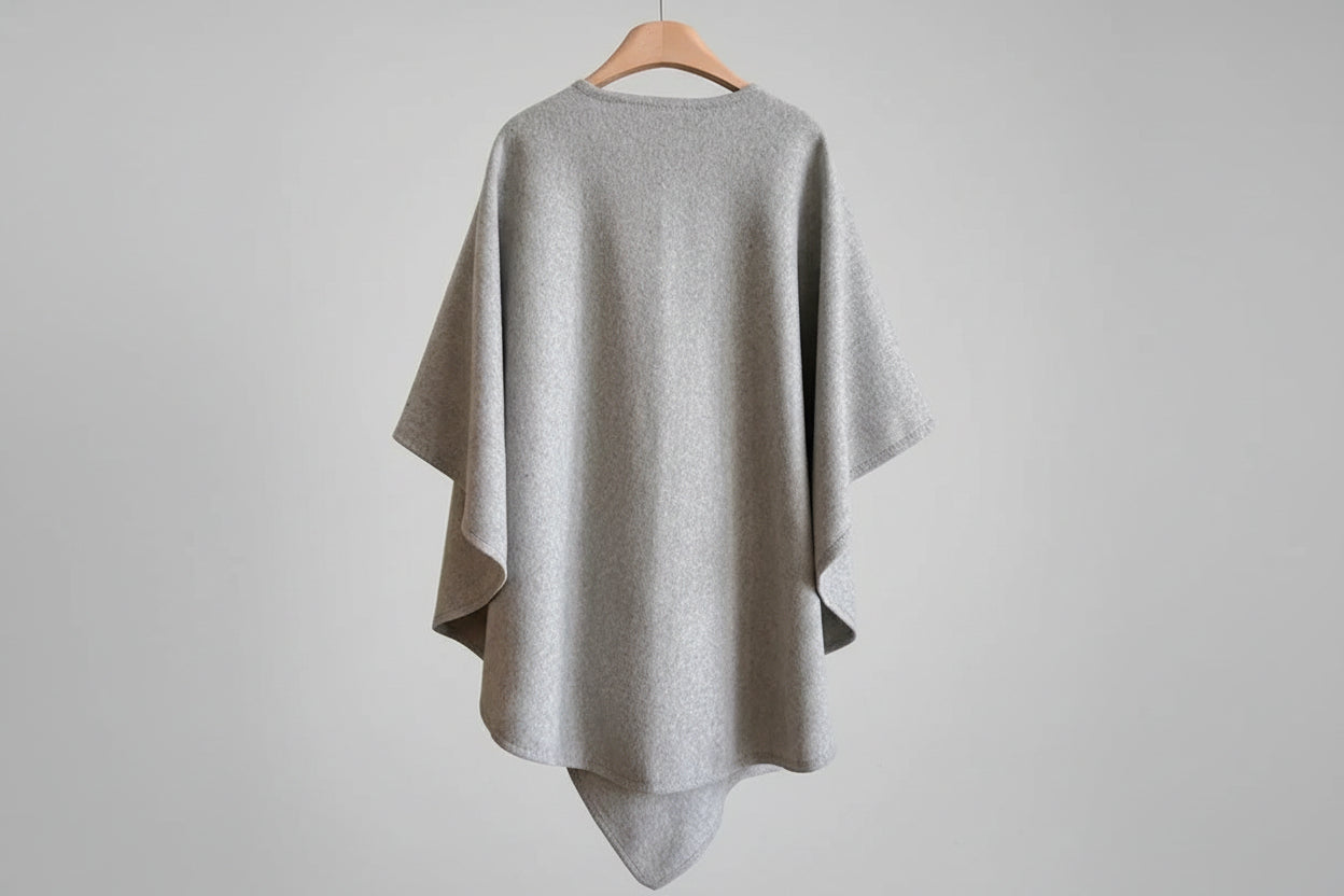 Poncho de Bufanda Larga