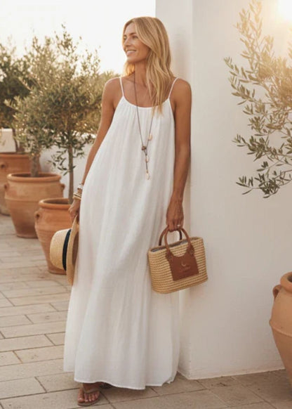 El vestido de tonos suaves