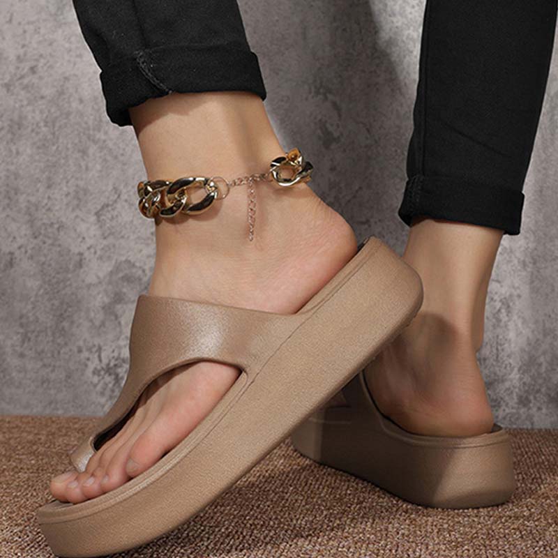 Sandalias de verano con plataforma para mujer