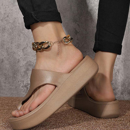 Sandalias de verano con plataforma para mujer