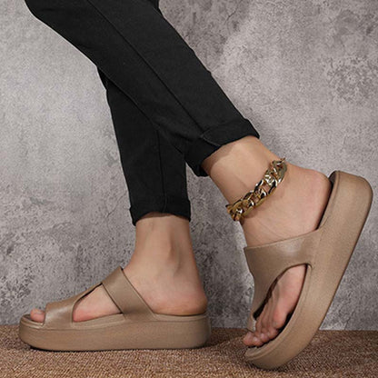 Sandalias de verano con plataforma para mujer
